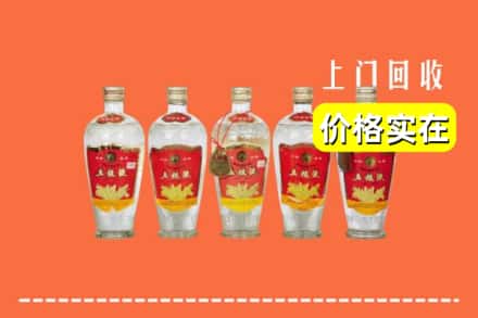 南平浦城县回收老五粮液
